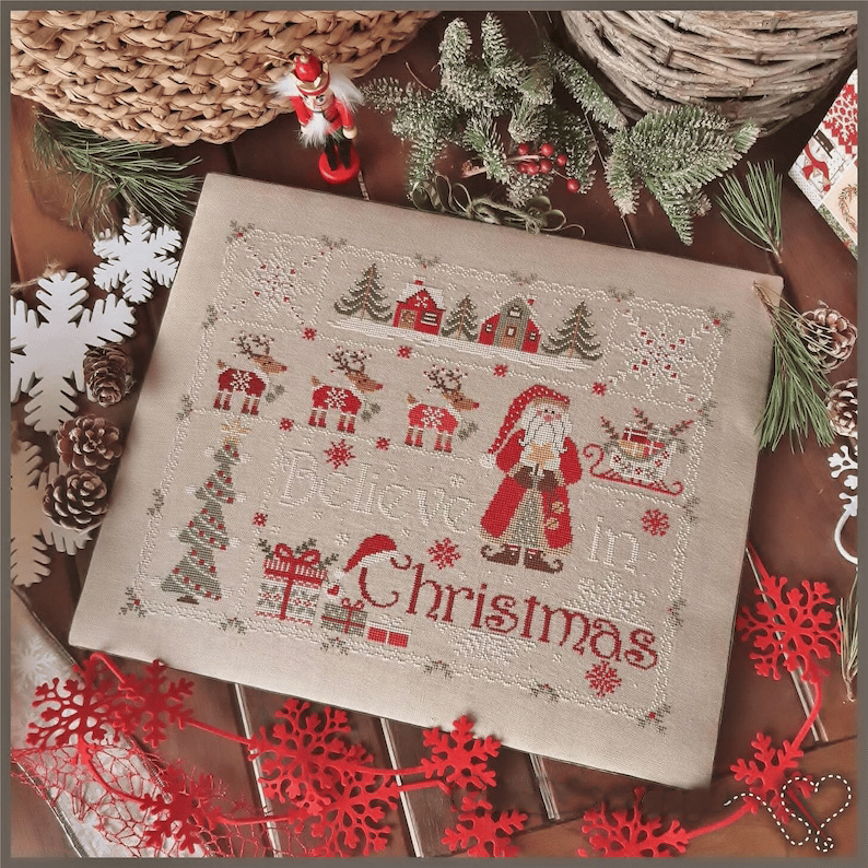 🔥LAST DAY Sale 49% OFF🎄 "Christmas Nativity" Counted Cross Stitch DIY Embroidery Kit