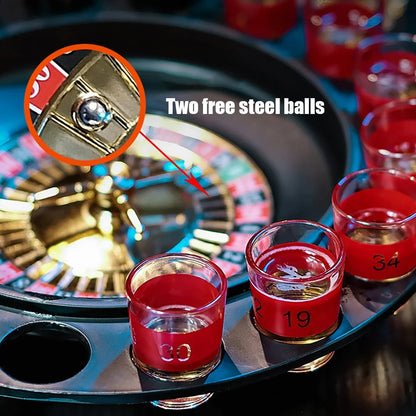 🔥Last Day 49% OFF - 🍹Drinking Roulette Shot Glass Game Set