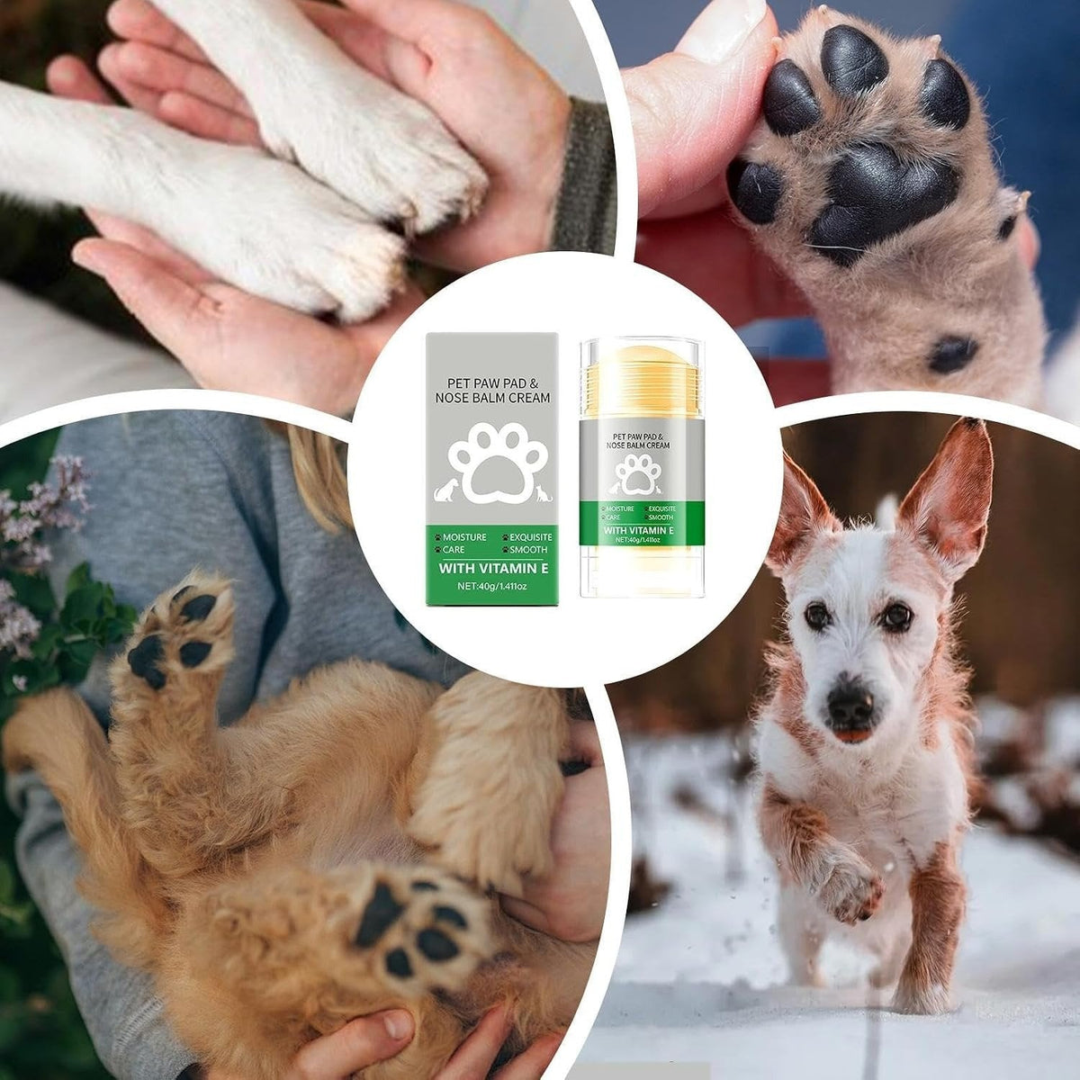 🔥🔥Dog Paw Balm Stick - Natural Green Tea Healing Cream