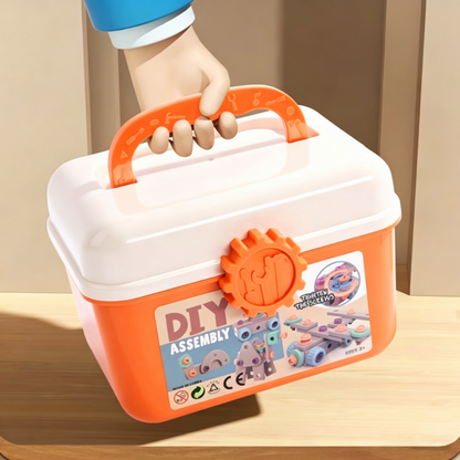Kids' Electric Drill Screw Building Set