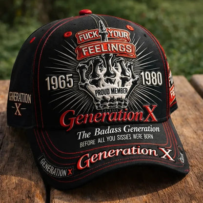 🔥LAST DAY 50% OFF - 🧢Generation X Print Casual Hat