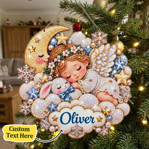 Personalized Sweet Dreams Baby Diamond Art Hanging Ornament Kit