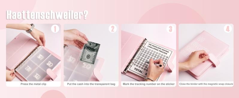 🔥Last 4 hours Sale: Save 50% -100 Envelopes Money Saving Challenge