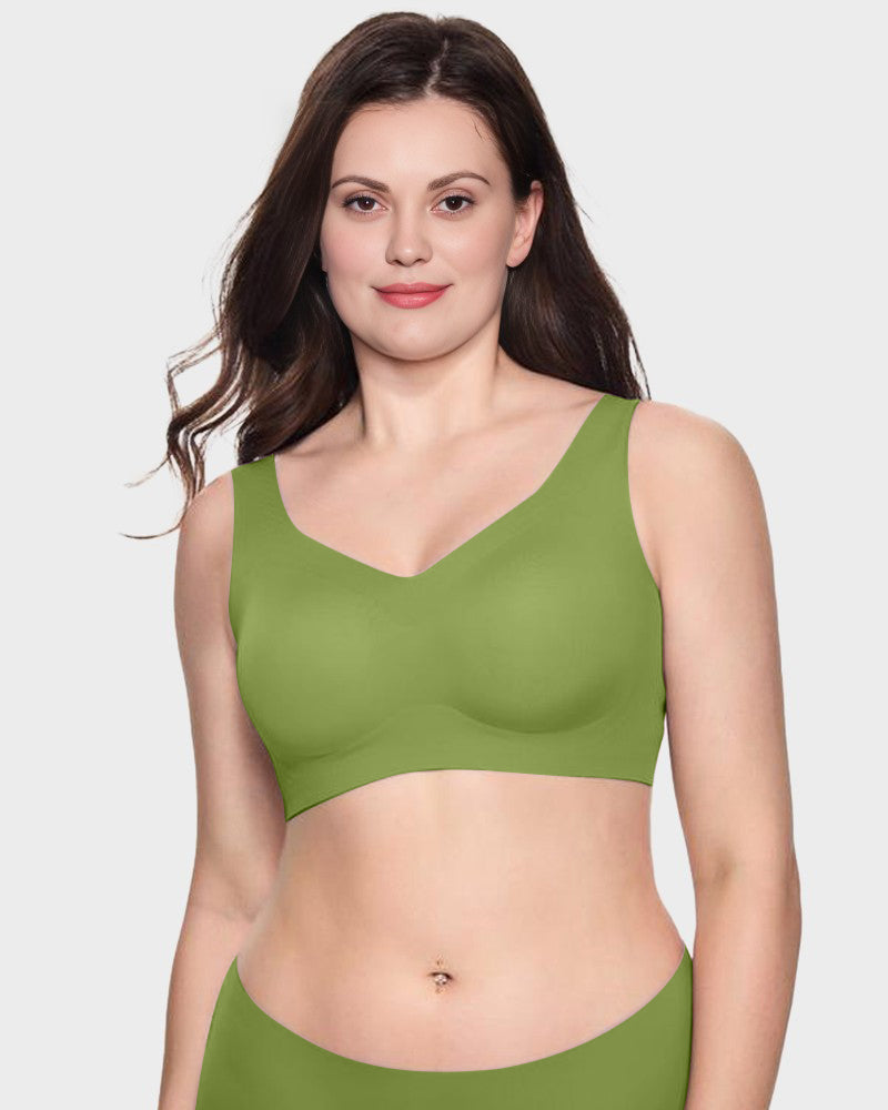 Cooling Wire-Free Antibacterial Minimizer Bra