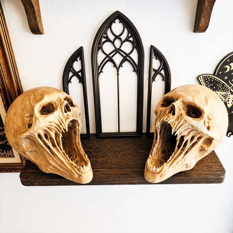 🔥Last Day 49% OFF - 💀Gothic Skull Sculpture