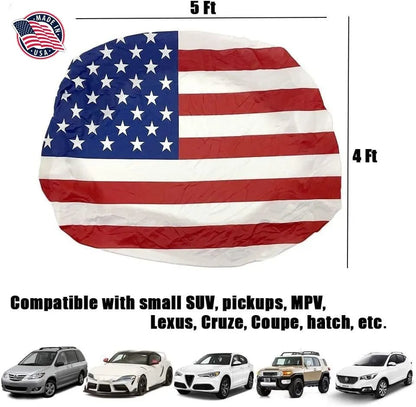 🎉Father's Day Hot Sale 49% OFF🔥American Car Hood Flag🦅