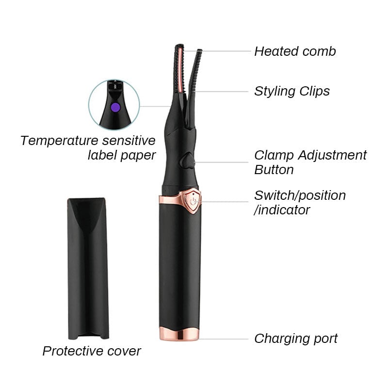 Electric Eyelash Curler for Instant Glam
