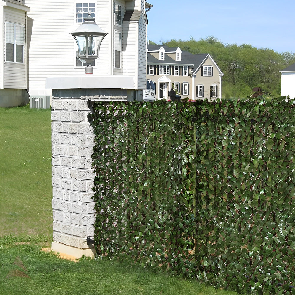 Expandable Faux Privacy Fence