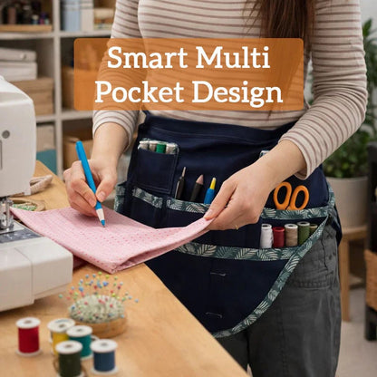 All-in-One Sewing Organizer Belt —— Hands-Free Waist Tool Belt for Sewing, Crafts & DIY