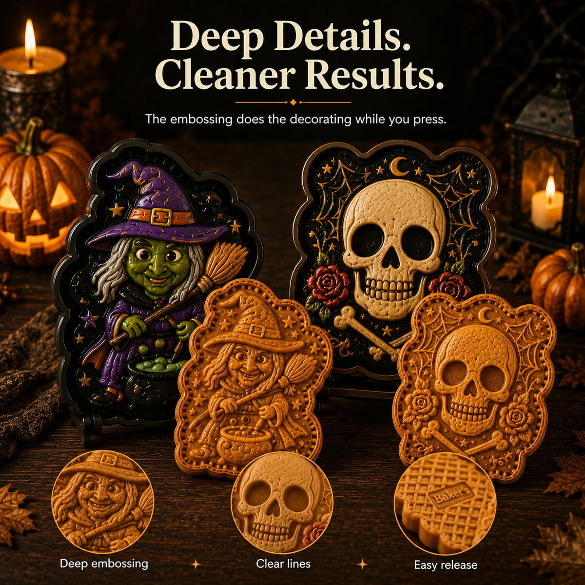🎃 Halloween Mini Pie Mold Collection🚚