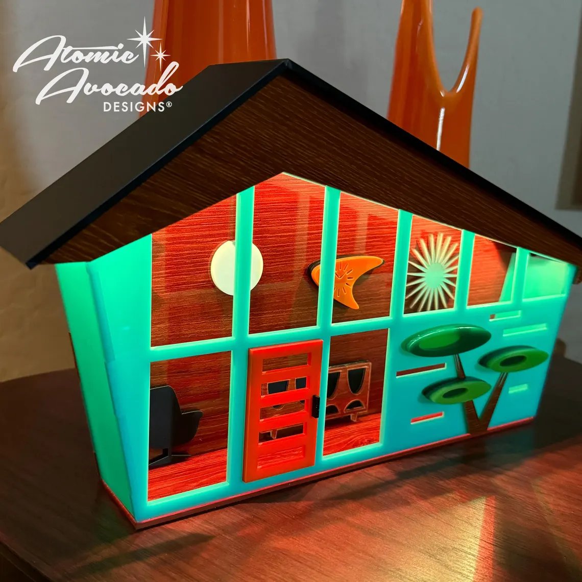 🔥Father's Day 49% OFF - 🌴☀️Mid Century Modern "Atomic Ranch" Lamp