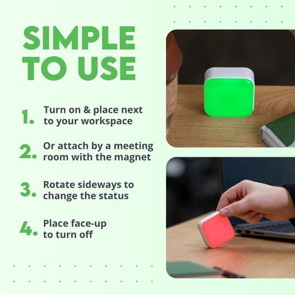 🔥Last Day 50% OFF - 🧑‍💻✨Wireless LED Do Not Disturb Mode Indicator