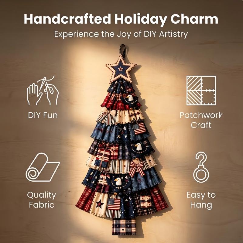 DIY Christmas Tree Door Hanger Craft Kit