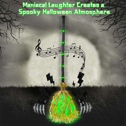 🔥Last Day 49% OFF - 🎃🧹Floating Witch's Broom –Haunted Dancing Moving Broom