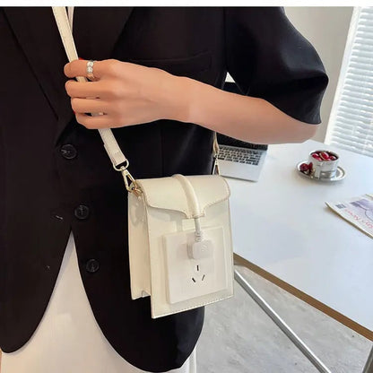 Electric Socket Plug Flap Bags