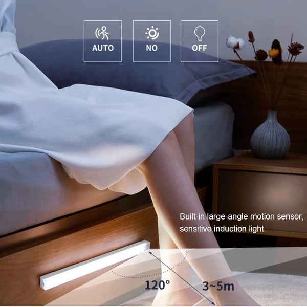 (🎁Last Day 49% OFF)💡Punch-free Smart Sensor Magnetic Rechargeable LED Lights✨