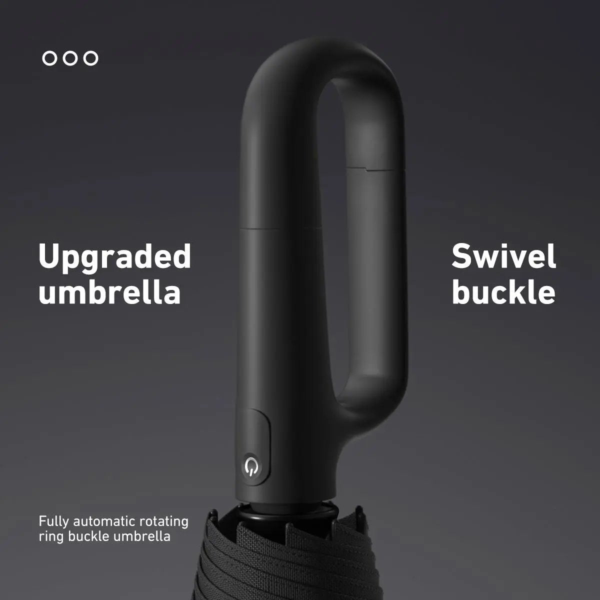 ☔Portable Automatic Folding Umbrella-Windproof Waterproof with Loop Buckle