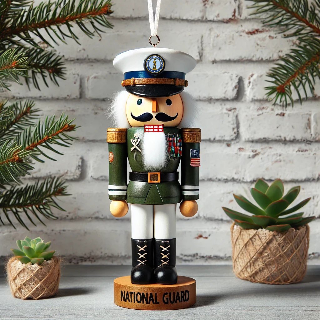 🔥LAST DAY 50% OFF - Veteran Tribute Nutcracker Christmas Statue Ornament