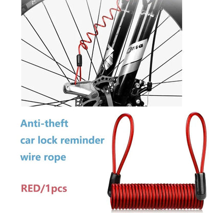 🛡️ Heavy-Duty Security: 110dB Intelligent Alarm Disc Lock