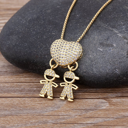 💖Love and my kids - Mother's Love Necklace🎁