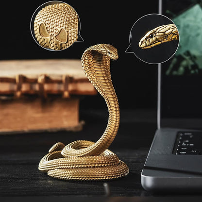 🔥Golden cobra cell phone holder