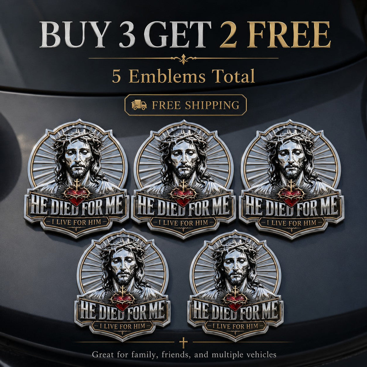 🔥Hot Sale 49% OFF🔥 -He Died For Me Emblem