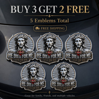 🔥Hot Sale 49% OFF🔥 -He Died For Me Emblem