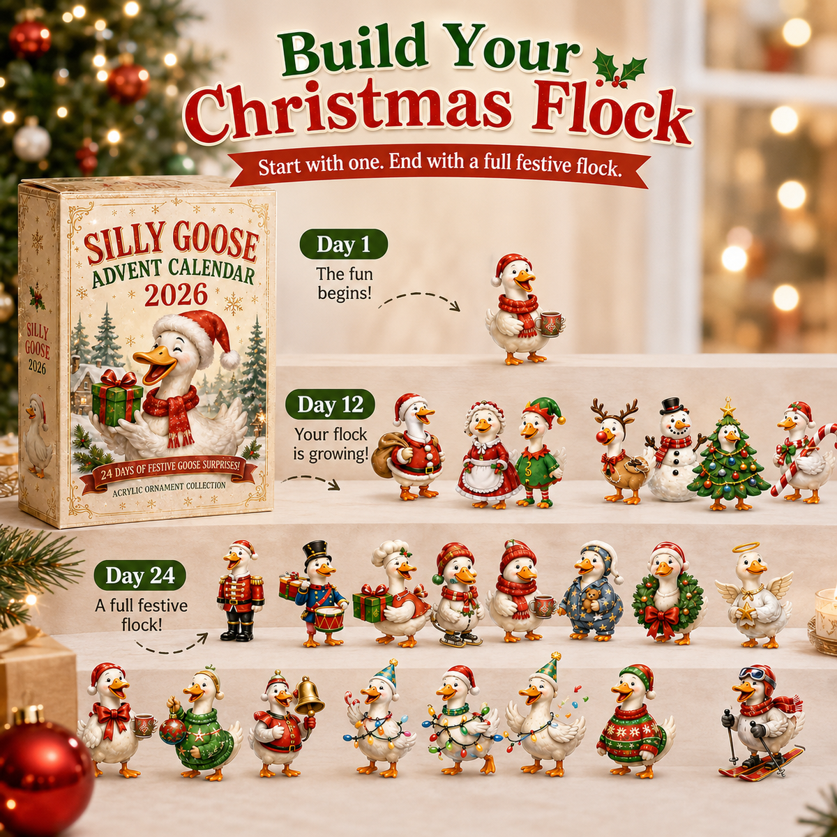 24 Days of Silly Goose Magic™ – Christmas Advent Calendar 2026