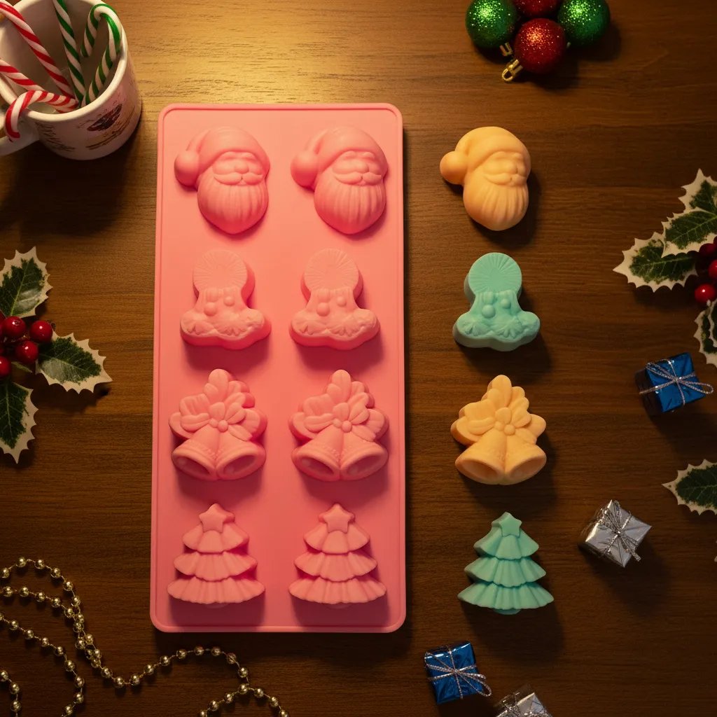 🍫🎄 Christmas Chocolate/Ice Molds🧊🎁