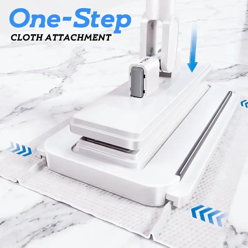 360° Rotatable Flat Floor Mop Press Mop for Home Cleaning