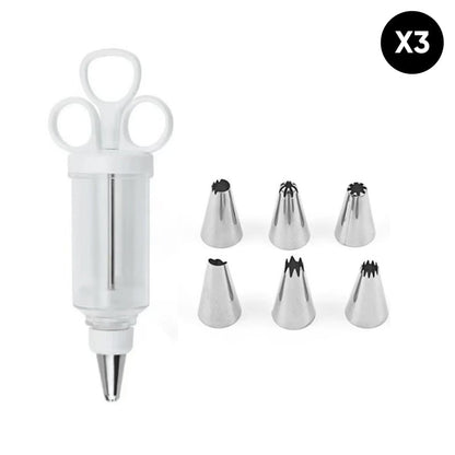Cake Decorating Syringe Kit
