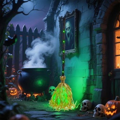 🔥Last Day 49% OFF - 🎃🧹Floating Witch's Broom –Haunted Dancing Moving Broom