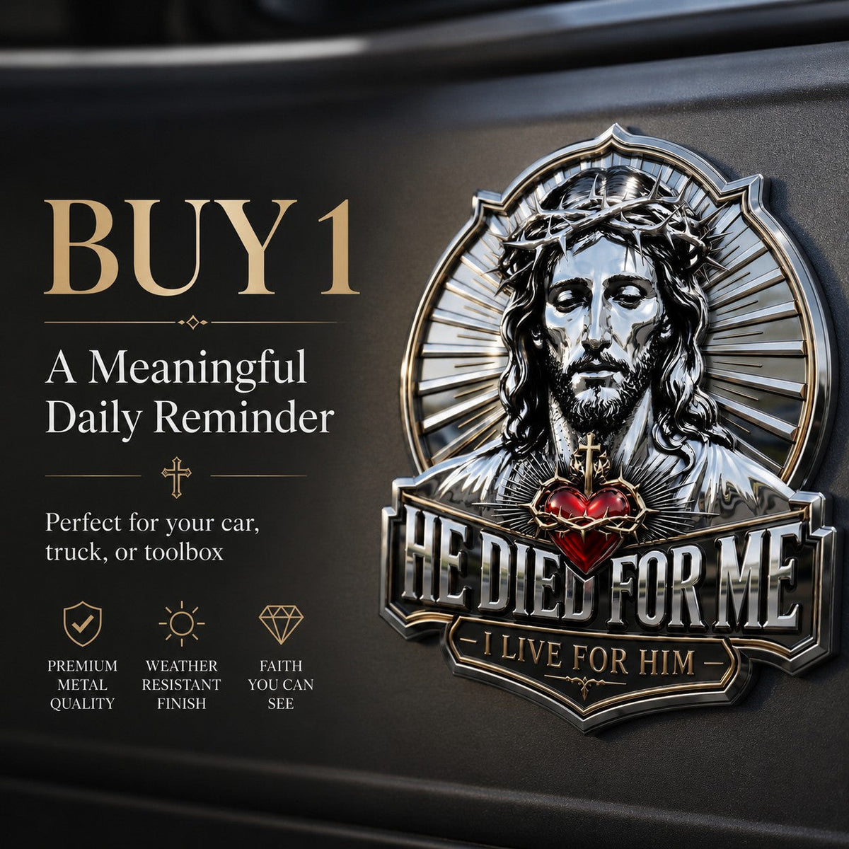 🔥Hot Sale 49% OFF🔥 -He Died For Me Emblem