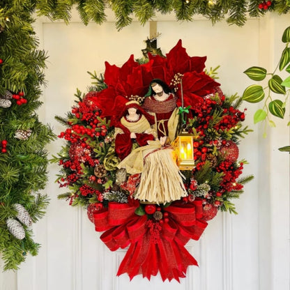 🔥LAST DAY 50% - Holy Family Wreath Decorations