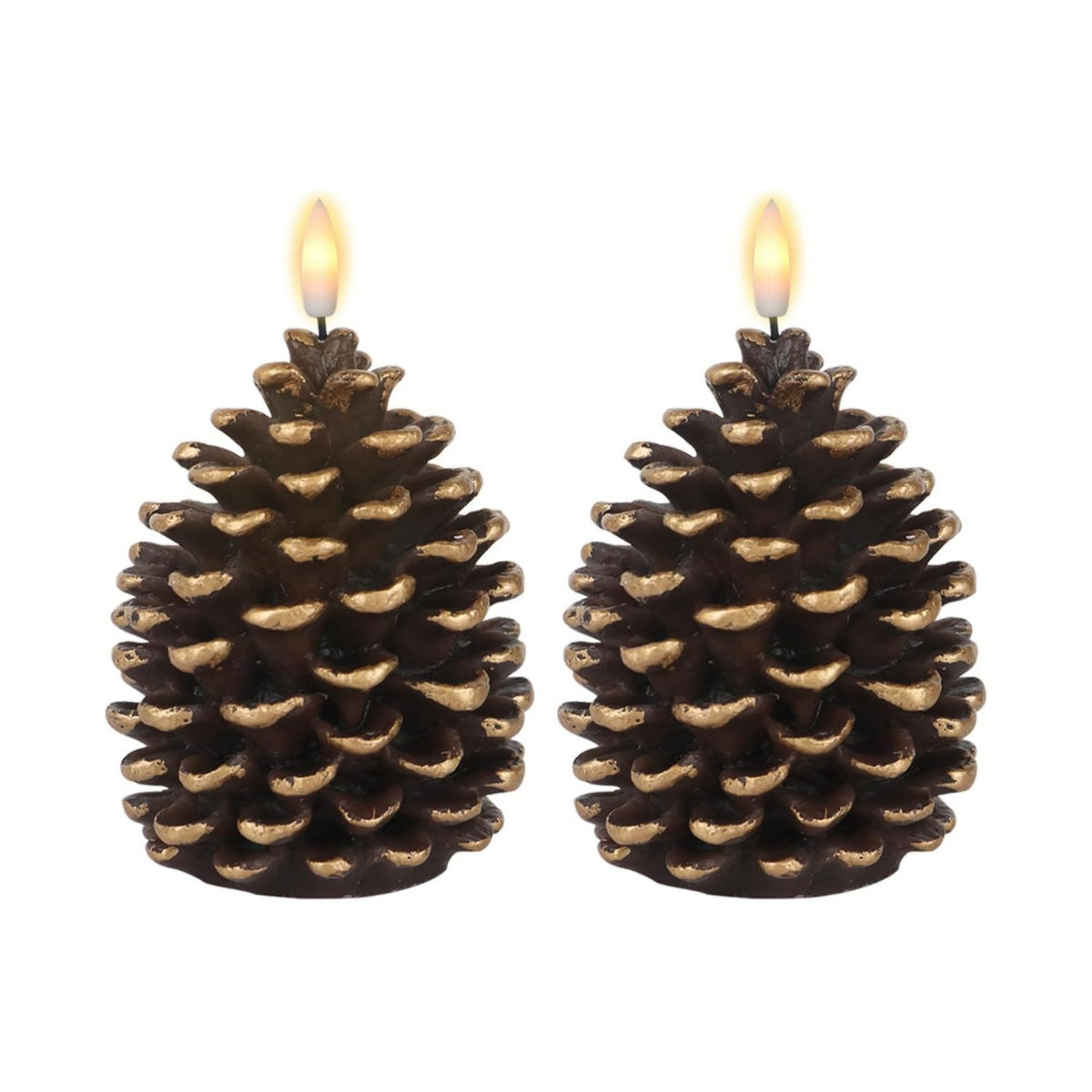 💥Black Friday Sale: Save $20 -🔥Flameless Pinecone Candles Battery Operated with 6 Hour Timer