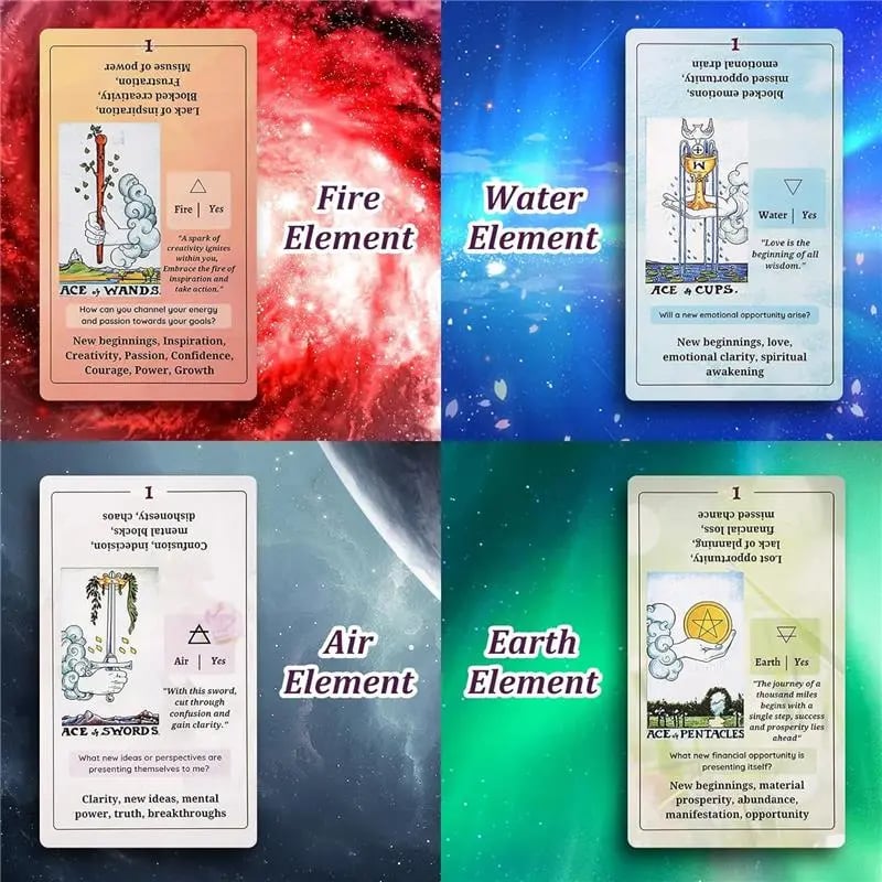 💖Last Day Sale 49% OFF-Purple Moon Tarot Kit 🔮