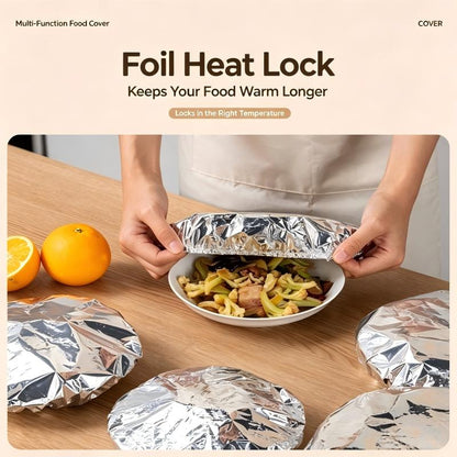 Aluminum Foil Food Insulation Cover for Table Heat Preservation and Freshness