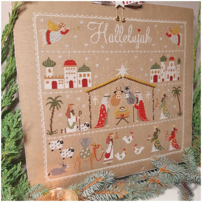 🔥LAST DAY Sale 49% OFF🎄 "Christmas Nativity" Counted Cross Stitch DIY Embroidery Kit