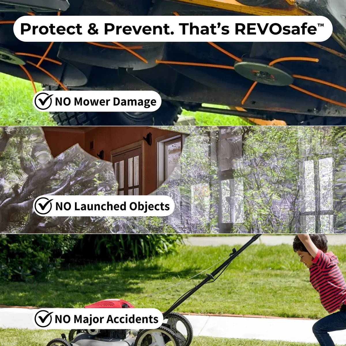 🔥Last Day 50% OFF - Mower Blade Replacement Kit | REVO6 2.0