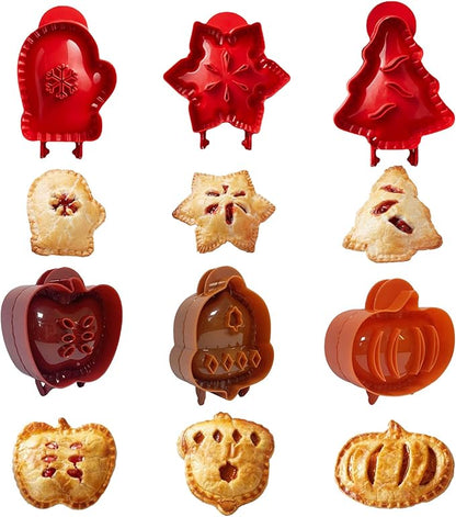 🔥Last Day 50% OFF - 🎃Halloween/🎄Christmas One-Press Hand Pie Maker