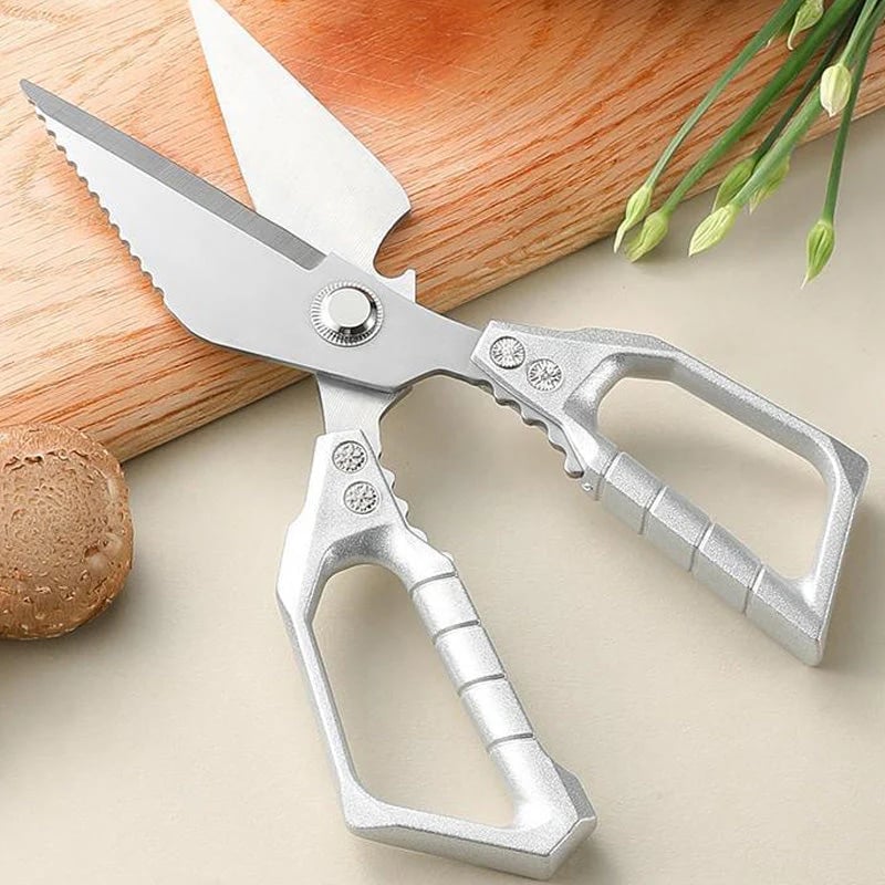 ✂️! 🔥 Heavy-Duty Kitchen Scissors - Multi-Function & Dishwasher Safe, Perfect for Poultry, Herbs and Daily Use 🍗✨