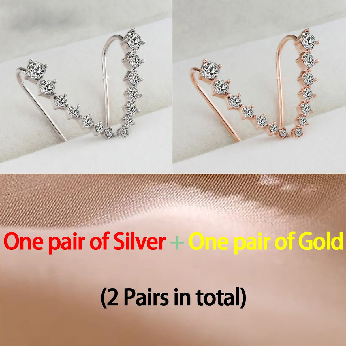🔥🎁 - ✨Seven Star Diamond Stud Earrings