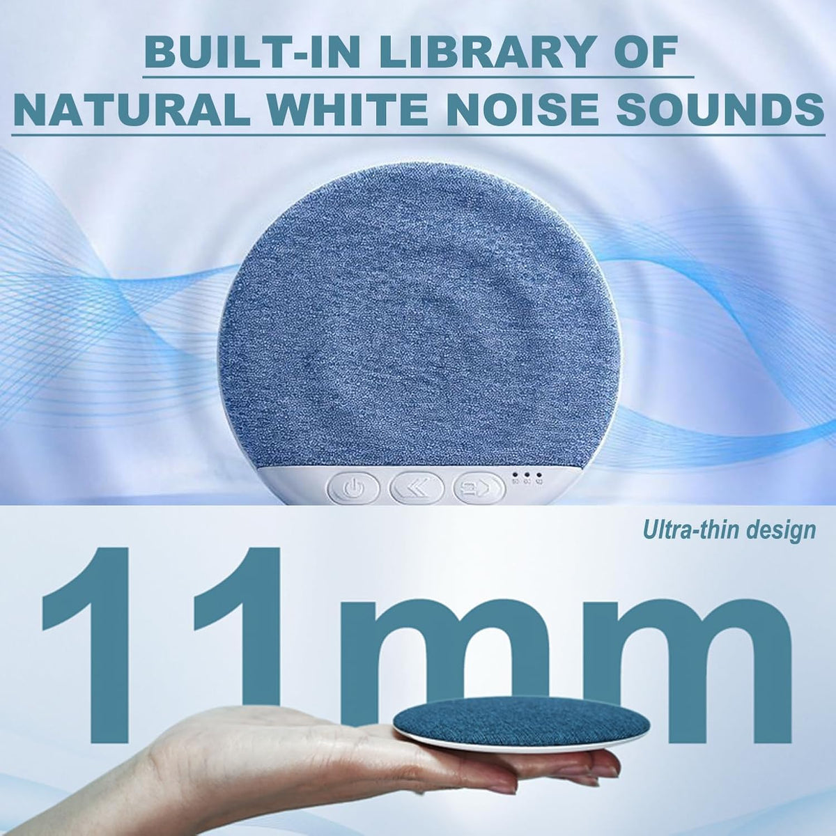 🔥Last Day 50% OFF - 🥳🎶Ultra-Thin Bluetooth Pillow Speaker🎖️✨