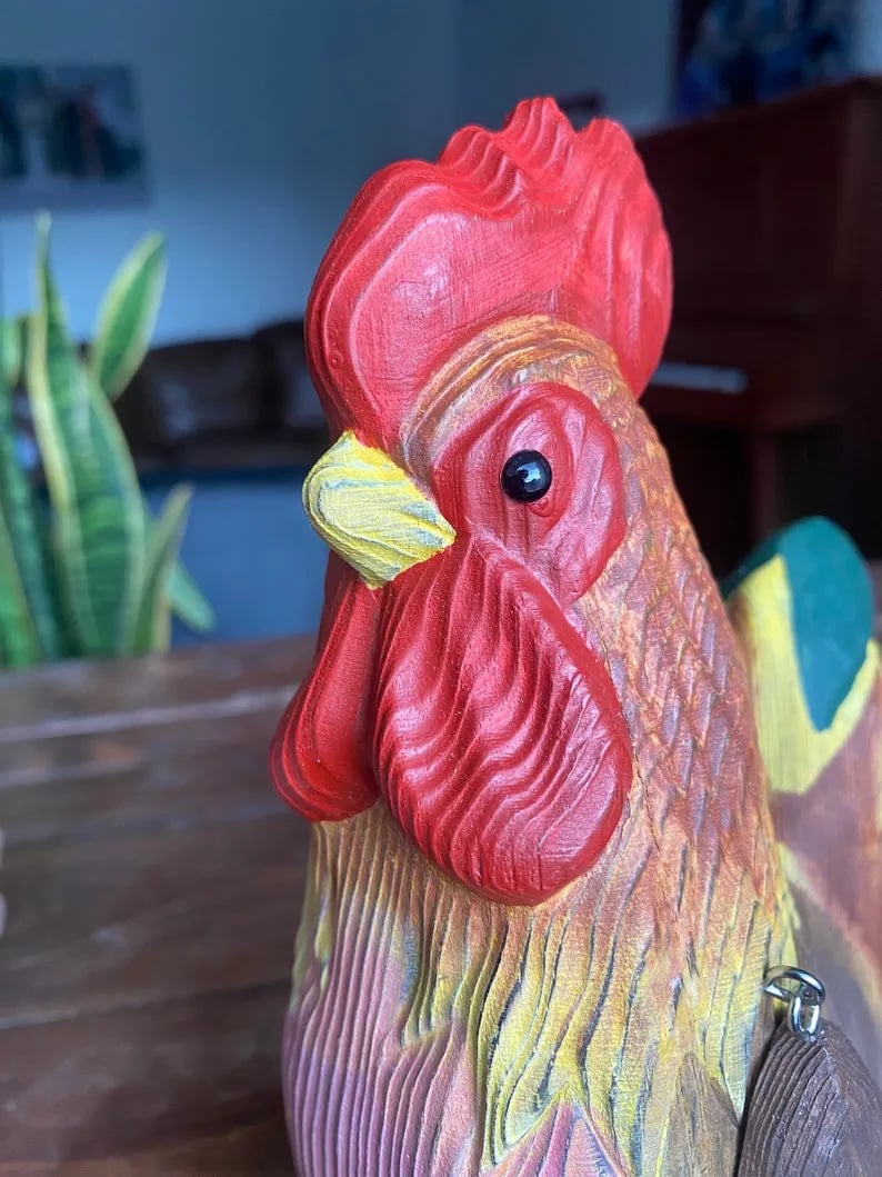 🔥Last 4 hours Sale: Save $30 -Hand-Carved Wooden Sitting Animal