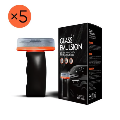Game Changing Glass Cleaning Brush for Windows and Mirrors Streak Free Shine