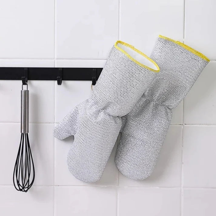 ⏳Limited-time 50% off⏰Dishwashing Wire Gloves✨🧤