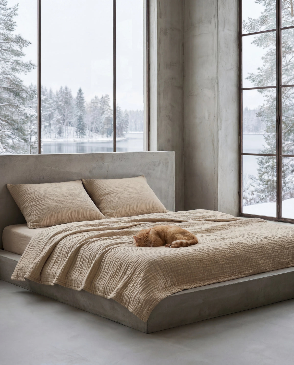 The New Winter Muslin Blanket - 100% Muslin Cotton