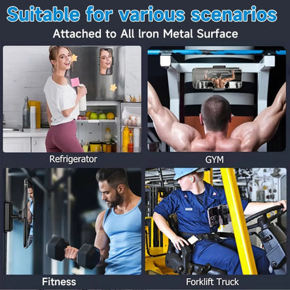 🔥Last Day 49% OFF - 🔥Gym Magnetic Phone Holder – Elevate Your Workout, Ditch the Phone Struggle