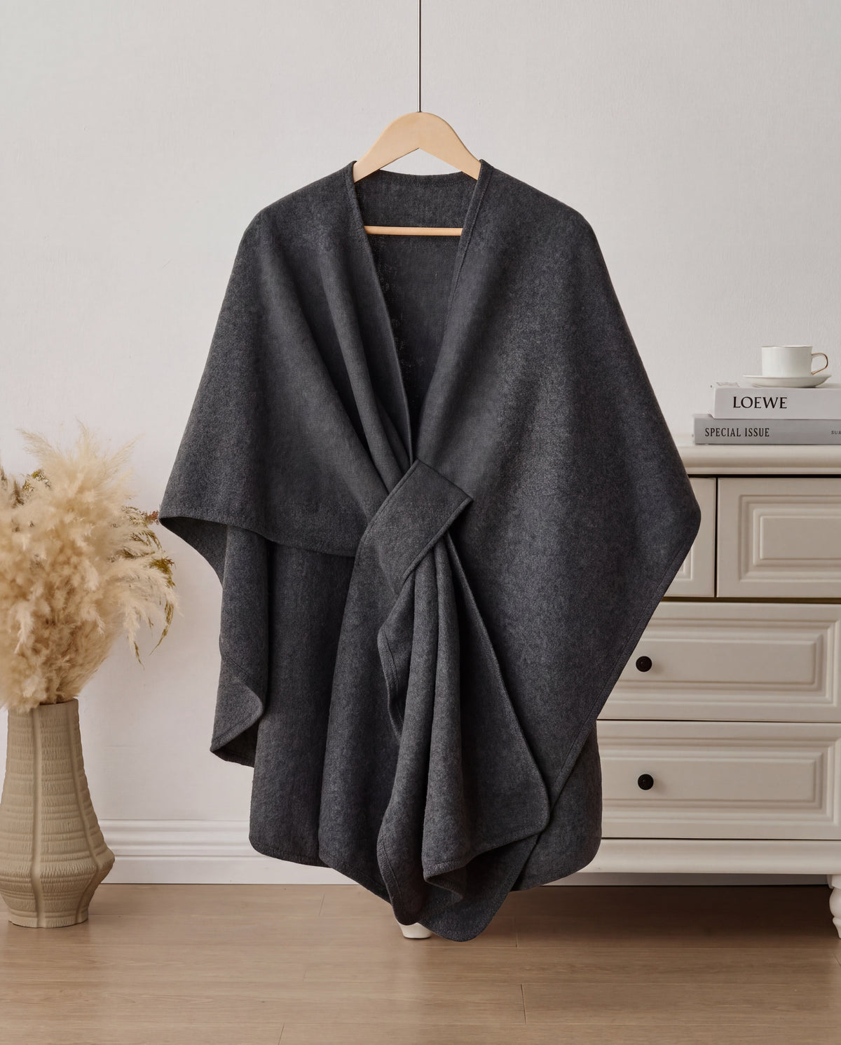 The Fleece Drape Shawl