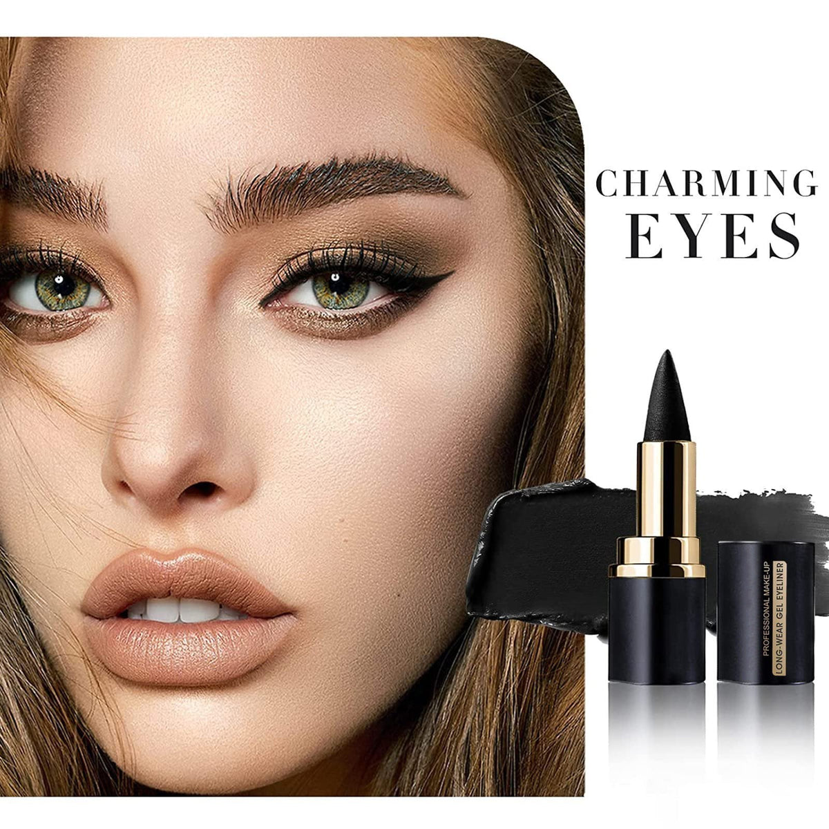 Natural Waterproof Eyeliner Cream